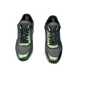 Dunhill Mens Daily Breathable Sports Shoes Green/Gray